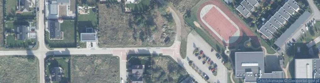 Zdjęcie satelitarne Modrzewiowa ul.