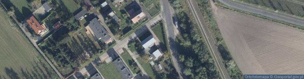 Zdjęcie satelitarne Modrzewiowa ul.