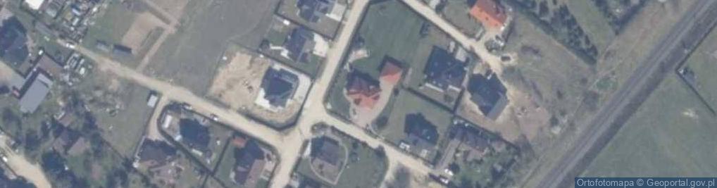 Zdjęcie satelitarne Modrzewiowa ul.