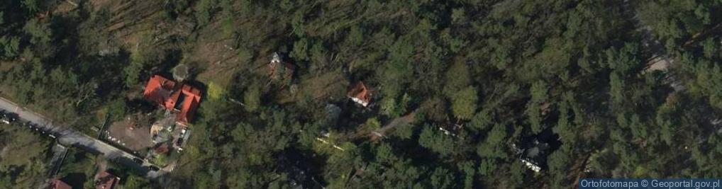 Zdjęcie satelitarne Modrzewiowa ul.