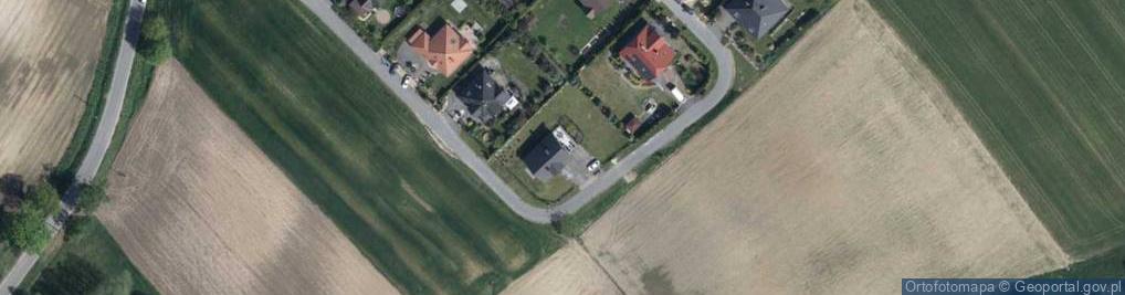Zdjęcie satelitarne Modrzewiowa ul.
