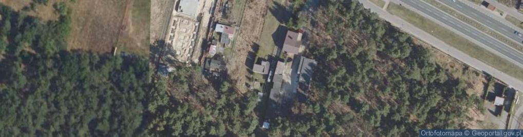 Zdjęcie satelitarne Modlińska ul.