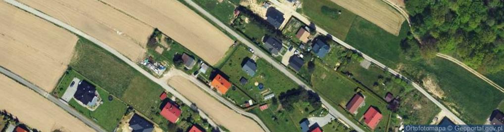 Zdjęcie satelitarne Modrzewiowa ul.