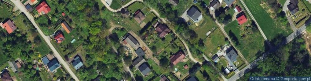 Zdjęcie satelitarne Modrzewiowa ul.