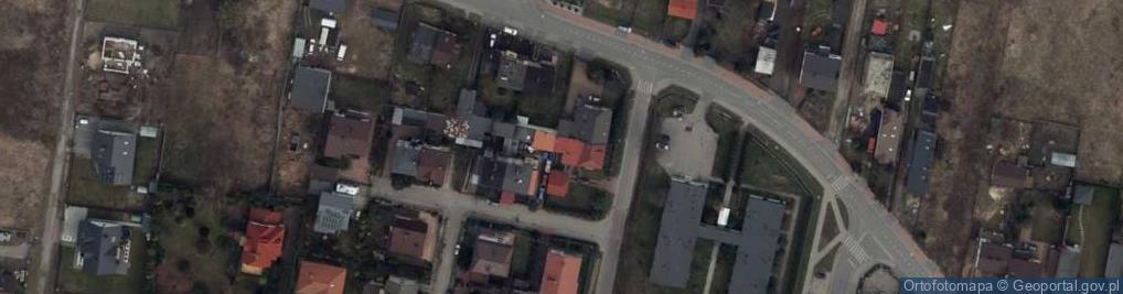Zdjęcie satelitarne Modra ul.