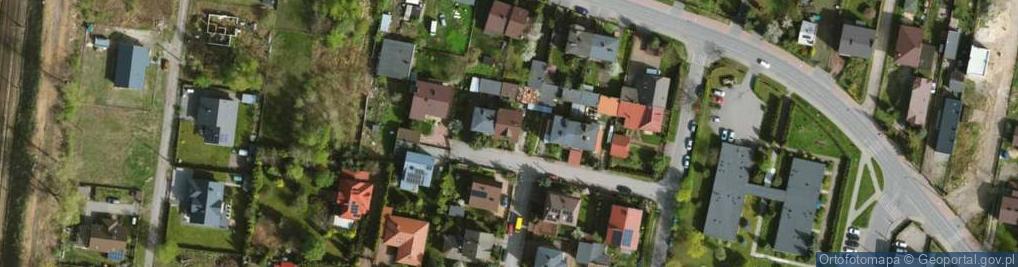 Zdjęcie satelitarne Modra ul.