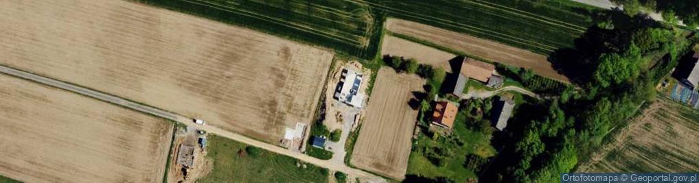 Zdjęcie satelitarne Modrzewiowa ul.