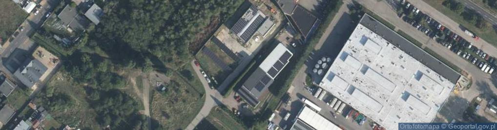 Zdjęcie satelitarne Mokra ul.