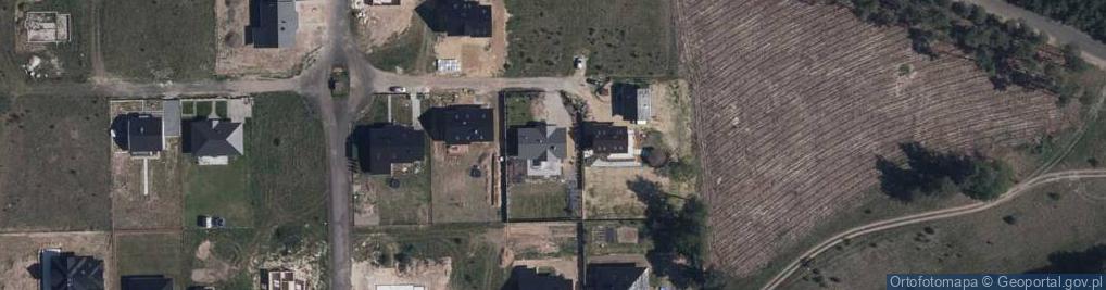 Zdjęcie satelitarne Modrzewiowa ul.