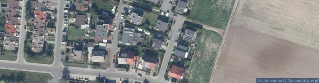 Zdjęcie satelitarne Modrzewiowa ul.