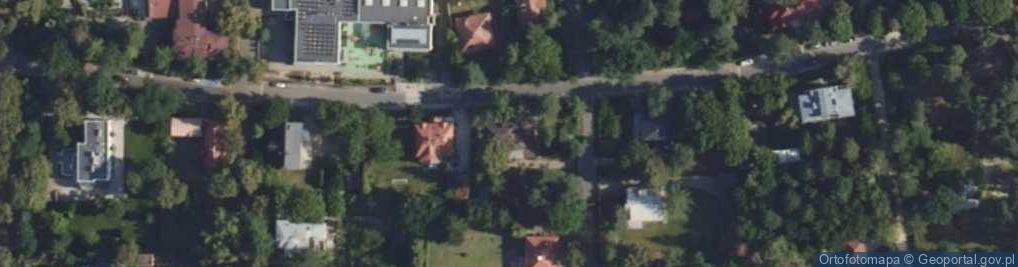 Zdjęcie satelitarne Modrzewiowa ul.