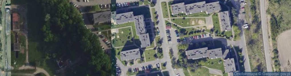 Zdjęcie satelitarne Morcinka Gustawa ul.