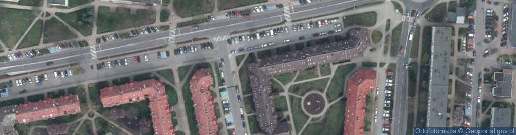 Zdjęcie satelitarne Moniuszki Stanisława ul.