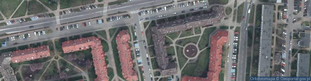 Zdjęcie satelitarne Moniuszki Stanisława ul.