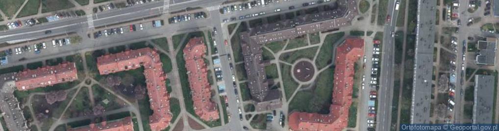 Zdjęcie satelitarne Moniuszki Stanisława ul.