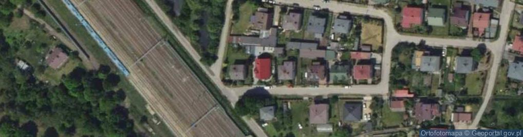 Zdjęcie satelitarne Mokra ul.