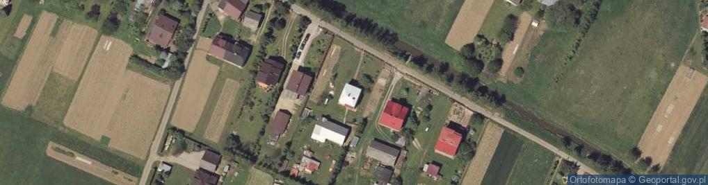 Zdjęcie satelitarne Modrzewiowa ul.