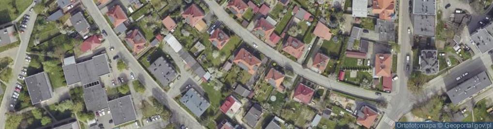 Zdjęcie satelitarne Moniuszki Stanisława ul.
