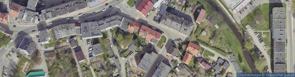 Zdjęcie satelitarne Morcinka Gustawa ul.