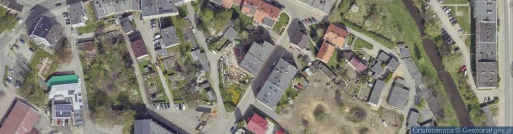Zdjęcie satelitarne Morcinka Gustawa ul.