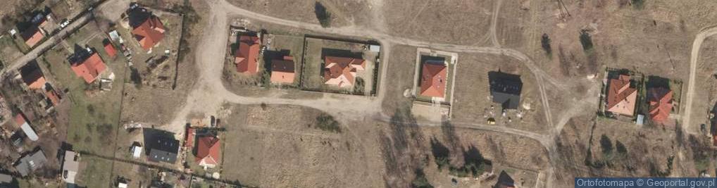 Zdjęcie satelitarne Modrzewiowa ul.