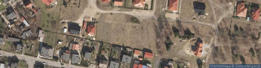 Zdjęcie satelitarne Modrzewiowa ul.