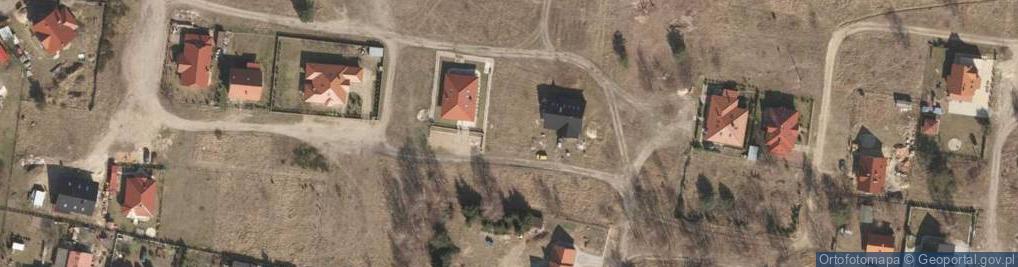 Zdjęcie satelitarne Modrzewiowa ul.