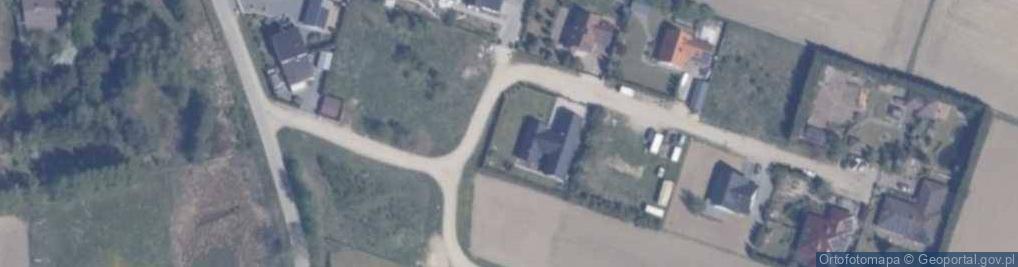 Zdjęcie satelitarne Modrzewiowa ul.