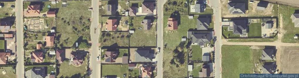 Zdjęcie satelitarne Modra ul.