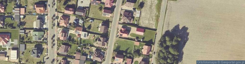 Zdjęcie satelitarne Modra ul.