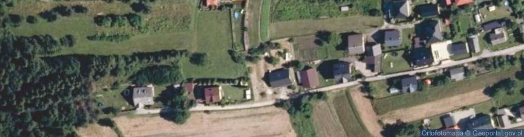 Zdjęcie satelitarne Modrzewiowa ul.