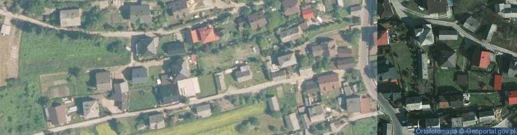 Zdjęcie satelitarne Modrzewiowa ul.