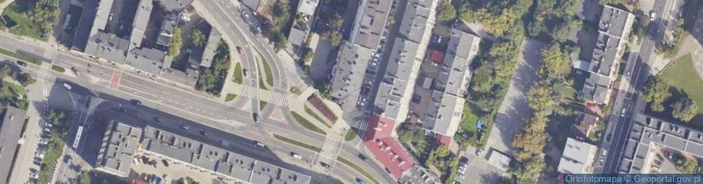 Zdjęcie satelitarne Moniuszki Stanisława ul.