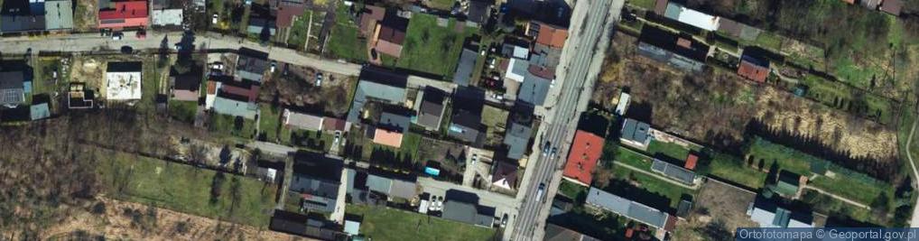 Zdjęcie satelitarne Moniuszki Stanisława ul.