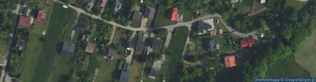 Zdjęcie satelitarne Modrzewiowa ul.