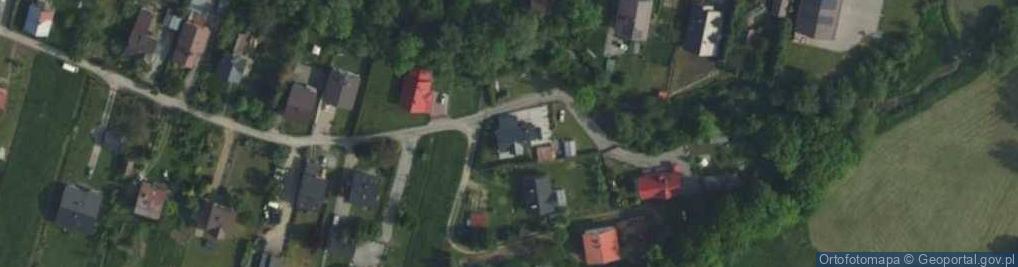 Zdjęcie satelitarne Modrzewiowa ul.