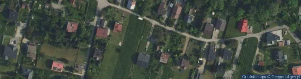 Zdjęcie satelitarne Modrzewiowa ul.