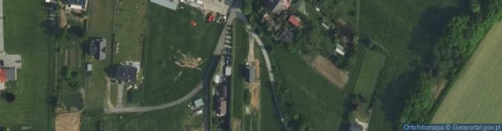 Zdjęcie satelitarne Modrzewiowa ul.