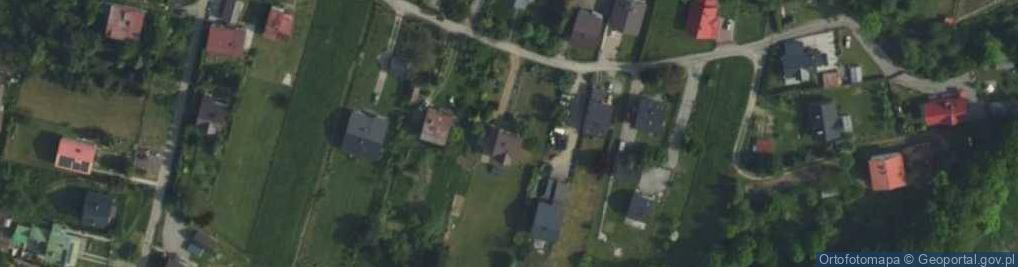 Zdjęcie satelitarne Modrzewiowa ul.