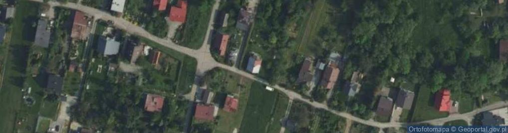 Zdjęcie satelitarne Modrzewiowa ul.