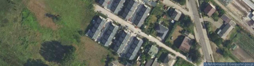 Zdjęcie satelitarne Modra ul.