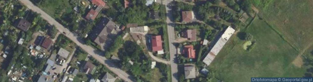 Zdjęcie satelitarne Mokra ul.