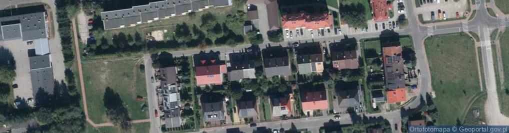 Zdjęcie satelitarne Moniuszki Stanisława ul.