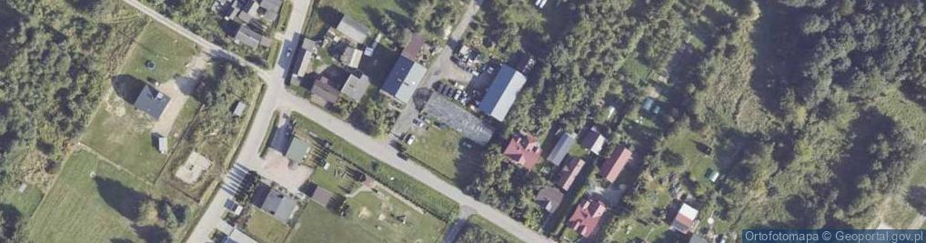 Zdjęcie satelitarne Modrzewiowa ul.