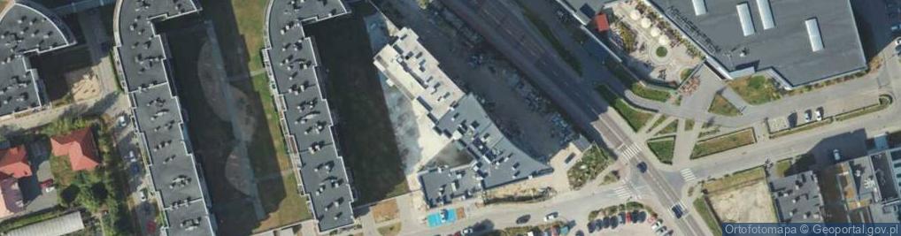 Zdjęcie satelitarne Morska ul.