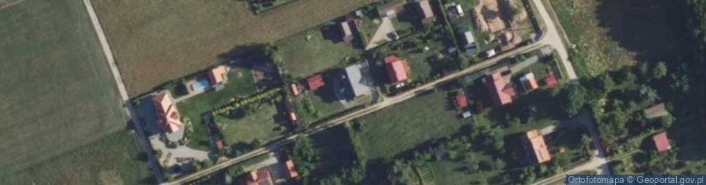 Zdjęcie satelitarne Modrzewiowa ul.