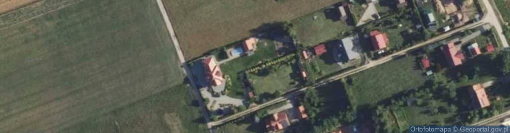 Zdjęcie satelitarne Modrzewiowa ul.