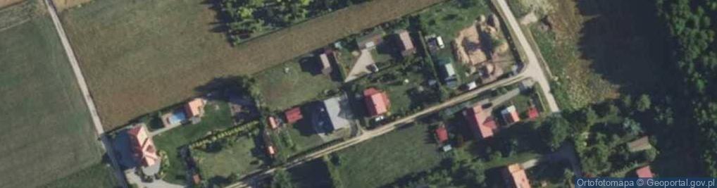 Zdjęcie satelitarne Modrzewiowa ul.