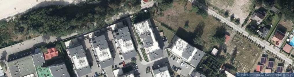Zdjęcie satelitarne Morska ul.