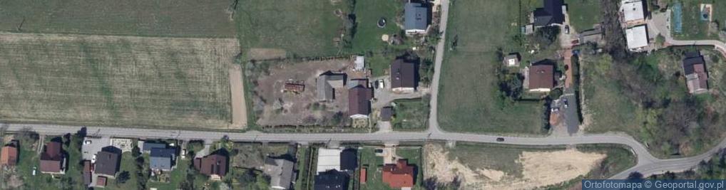 Zdjęcie satelitarne Modrzewiowa ul.